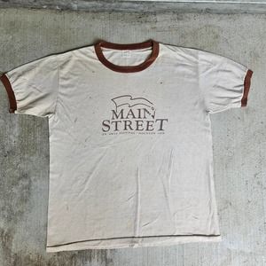 1978 Houston Sheer Art Festival Ringer Tee Sz XL